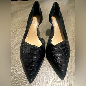 Franco Sarto black heels